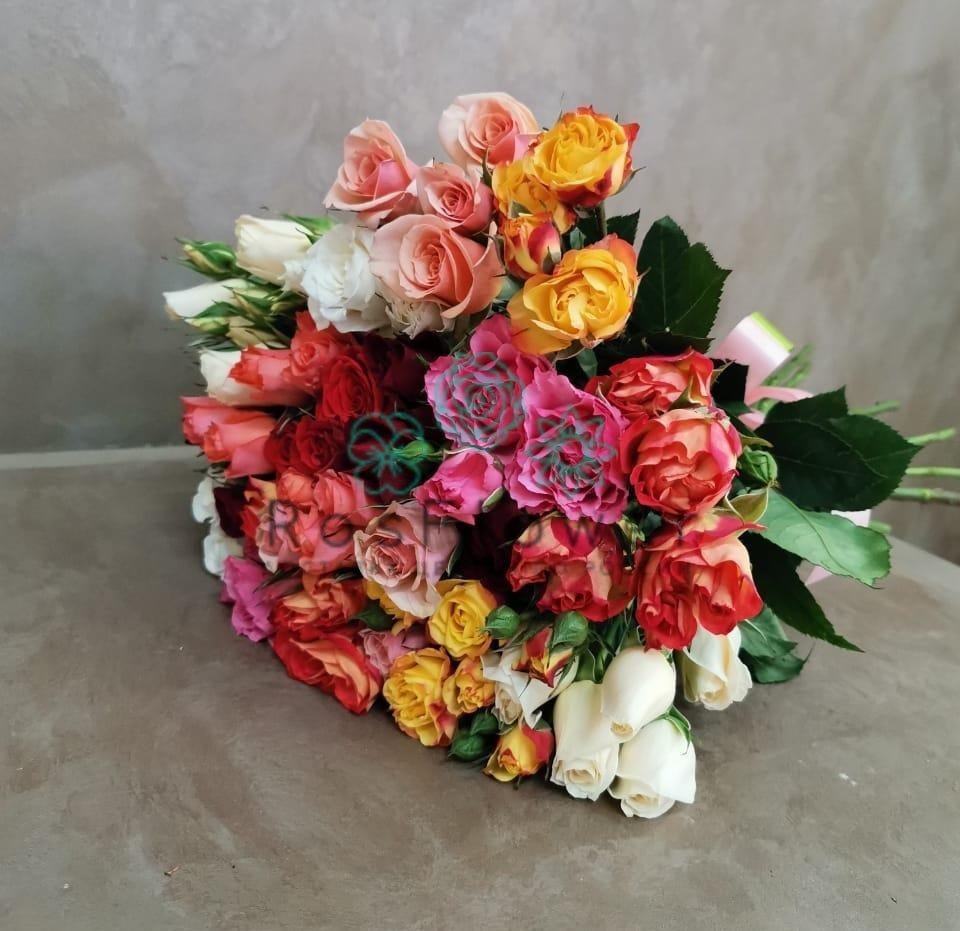 Букет цветов из: Розы в Серково