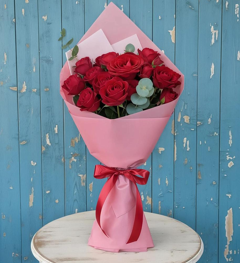 Букет цветов из: Розы в Серково