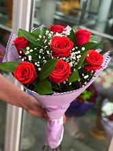 Букет цветов из:  Розы #REPLACE_PRED# Серково