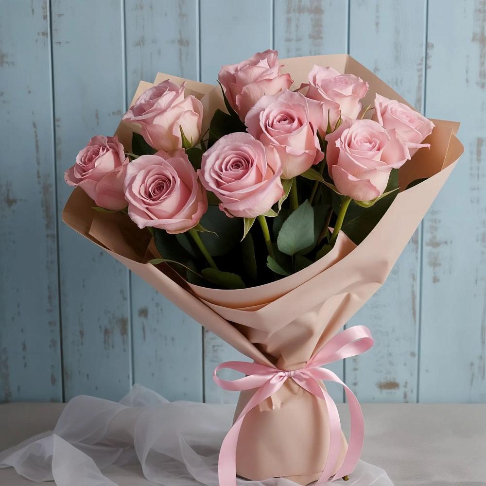 Букет цветов из: Розы в Серково