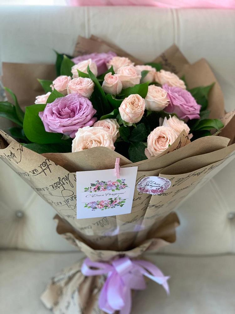 Букет цветов из: Розы в Серково