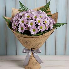 Букет цветов из:  Хризантемы в Серково