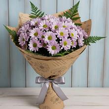 Букет цветов из:  Хризантемы в Серково