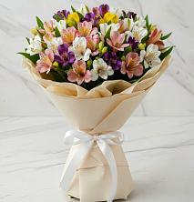 Букет цветов из:  Альстромерии в Серково