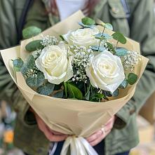 Букет цветов из:  Розы в Серково