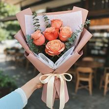 Букет цветов из:  Розы в Серково
