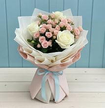 Букет цветов из:  Розы в Серково