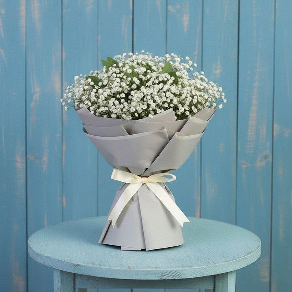 Букет цветов из: Гипсофила в Серково