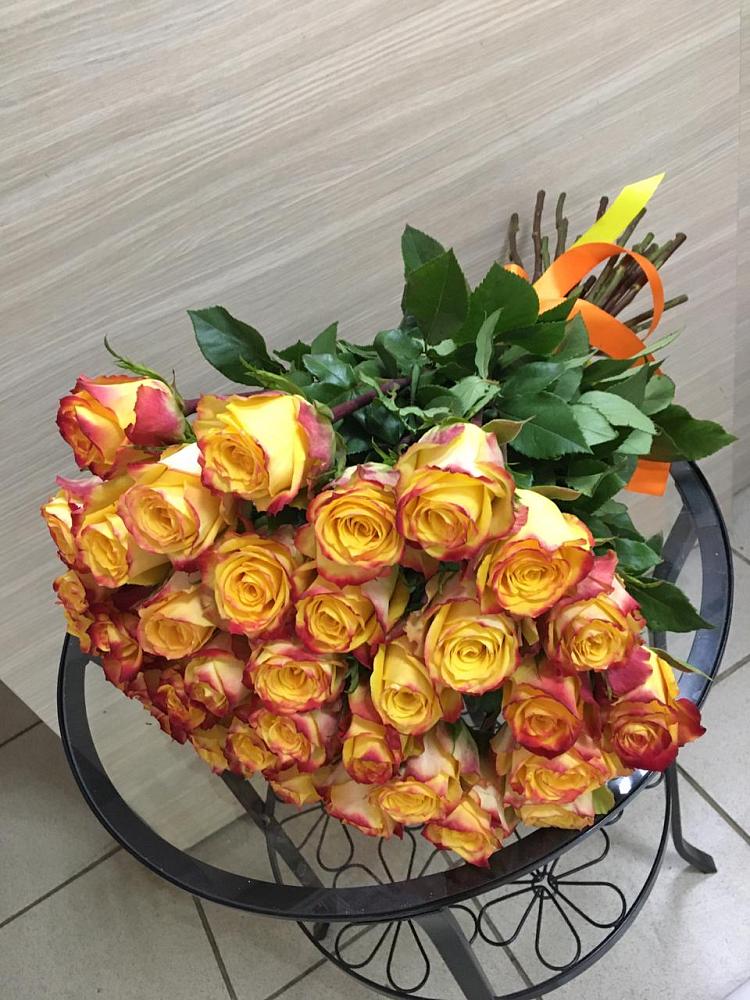 Букет Желтые розы в Серково