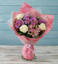 Букет цветов из:  Герберы в Серково