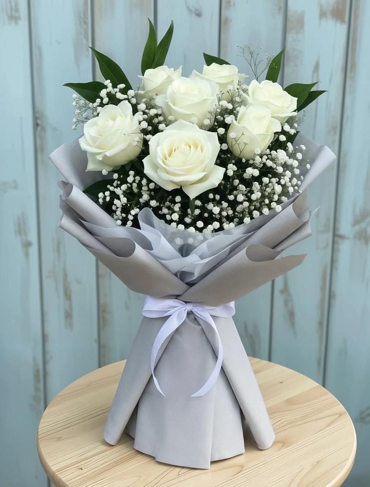 Букет цветов из: Розы в Серково