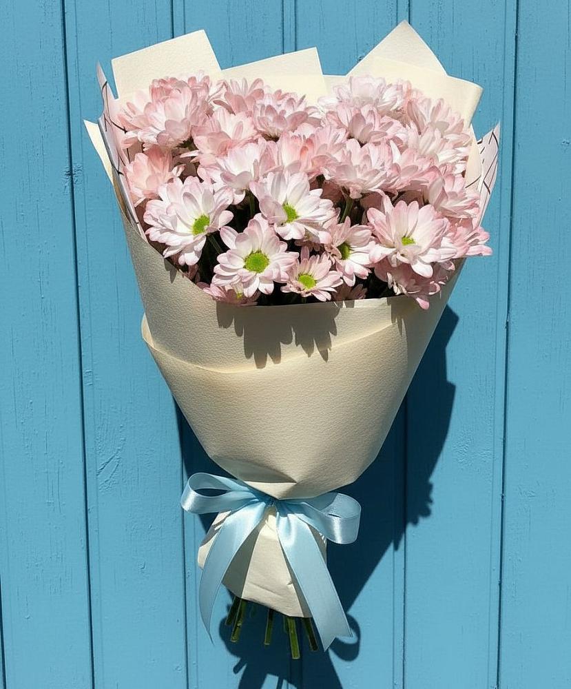 Букет цветов из: Хризантемы в Серково