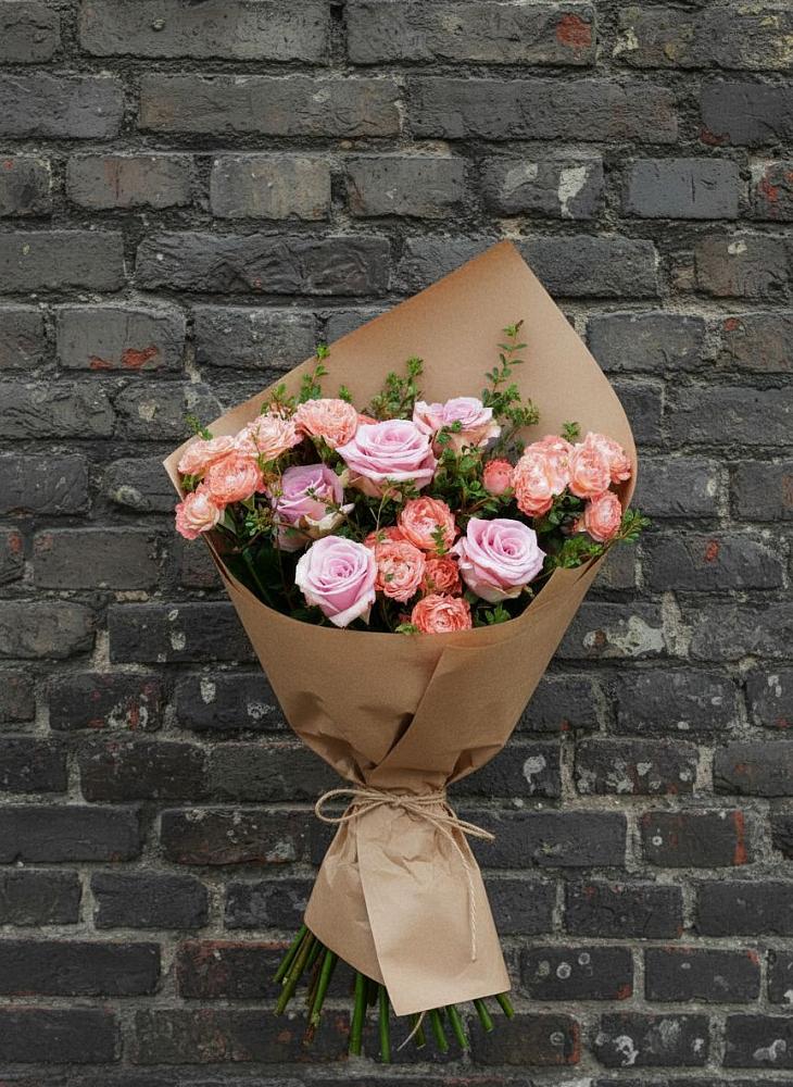 Букет цветов из: Розы в Серково