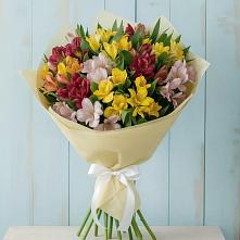 Букет цветов из:  Альстромерии в Серково