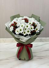 Букет цветов из:  Хризантемы в Серково