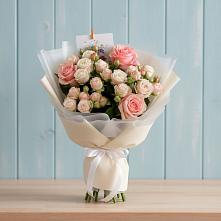 Букет цветов из:  Розы в Серково